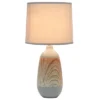 Ceramic Oblong Table Lamp - Simple Designs