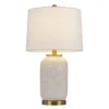 24" Ceramic Contemporary Table Lamp Ivory - Cal Lighting
