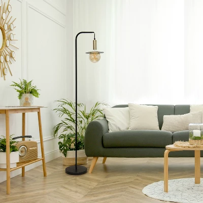 Oslo Floor Lamp Black - Lalia Home - Image 3