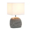 Bedrock Ceramic Table Lamp Brown - Simple Designs