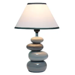 Ceramic Stone Table Lamp - Simple Designs