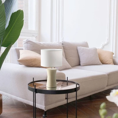 Ceramic Hourglass Table Lamp - Simple Designs - Image 3