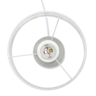 Textured Linear Ceramic Table Lamp - Simple Designs - Image 4