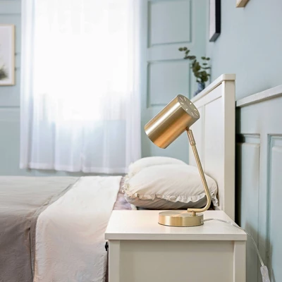 15" Jordan Table Lamp Matte Brass - Globe Electric - Image 4