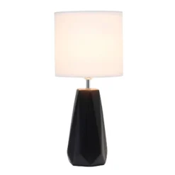 Ceramic Prism Table Lamp - Simple Designs