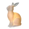 Porcelain Bunny Rabbit Shaped Animal Light Table Lamp White - Simple Designs