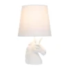 Sparkling Unicorn Table Lamp Iridescent/White - Simple Designs