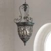 Franklin Iron Works French Scroll Rubbed Bronze Chandelier 22 1/2" Wide Rustic 9-Light Fixture For Dining Room House Kitchen Island Entryway Bedroom