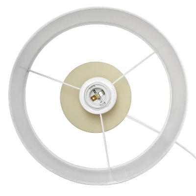 Ceramic Hourglass Table Lamp - Simple Designs - Image 4