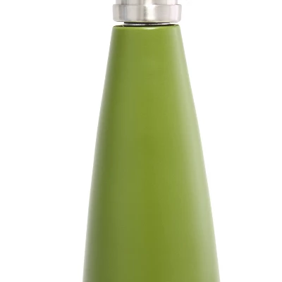 Stylus Table Lamp With Fabric Shade Green - Lalia Home - Image 2