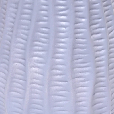 11.02" Mini Modern Ceramic Pastel Accent Bedside Table Desk Lamp With Matching Fabric Shade Periwinkle Blue - Simple Designs - Image 6