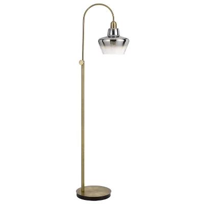 61" Metal Modern Floor Lamp Gun Metal - Cal Lighting - Image 3