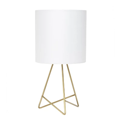 Down To The Wire Table Lamp With Fabric Shade - Simple Designs - Image 10
