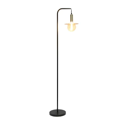 Oslo Floor Lamp Black - Lalia Home