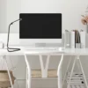 LED 12" Arden Desk Lamp With USB Cable Matte Black (Includes LED Light Bulb) - Globe Electric