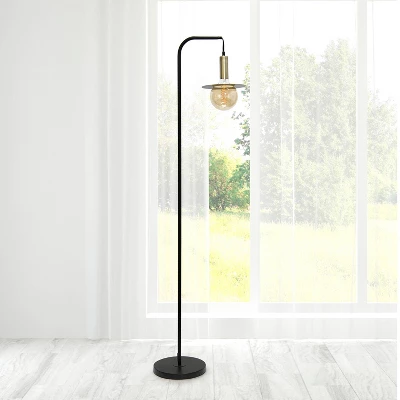 Oslo Floor Lamp Black - Lalia Home - Image 2