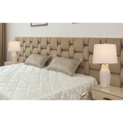 (Set Of 2) 22.5" Ceramic Table Lamps White - Cal Lighting