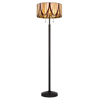 60" Metal Floor Lamp Black - Cal Lighting - Image 2