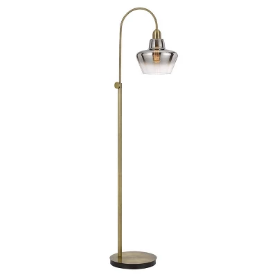 61" Metal Modern Floor Lamp Gun Metal - Cal Lighting - Image 2