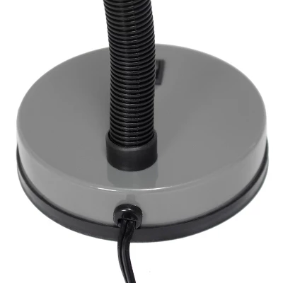 Basic Metal Desk Lamp With Flexible Hose Neck - Simple Designs - Image 6